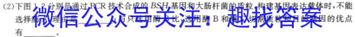 炎德·英才·名校联考联合体2024届高三年级(2023年下学期)第三次联考联评生物试卷答案