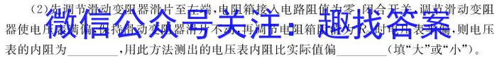 炎德英才大联考 长沙市一中2024届高三月考试卷(2)物理`