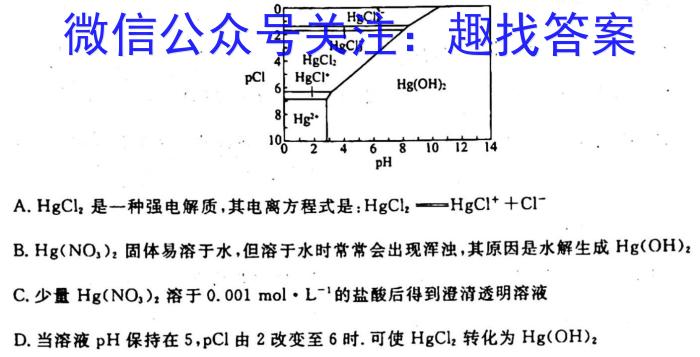 f安徽省2024届高三年级第二次联考化学