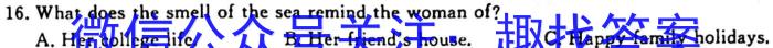 安徽省2023~2024学年度九年级阶段质量检测(PGZX D AH ○)英语