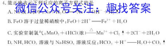 1腾云联盟2024届上学期高三年级十月联考化学