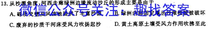 河北省2023-2024学年高一年级选科调考第一次联考地理.
