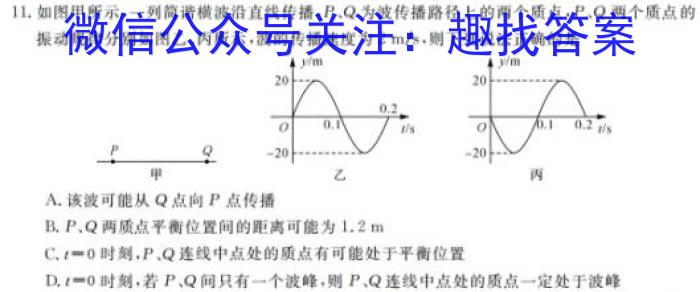 山西省2023-2024学年度七年级第一学期阶段性练习（一）物理`