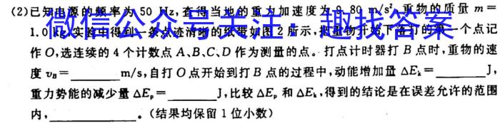2023-2024学年贵州省高一年级联考(箭头下面加横杠 GZ)l物理