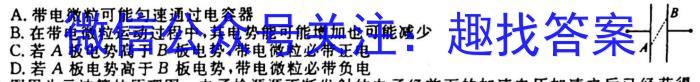 天一大联考2023-2024学年高中毕业班阶段性测试（二）l物理