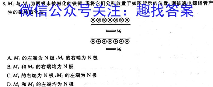 2024届高三11月大联考（全国乙卷）(物理)