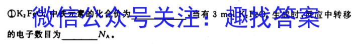 q九师联盟·2024届高三10月质量检测巩固卷(新教材-LG）化学