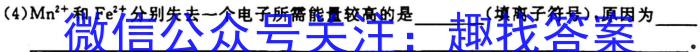 12024届广东湛江调研高三10月联考化学