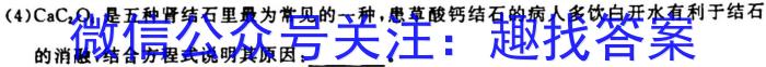 3安徽省2023-2024学年度八年级阶段质量检测化学