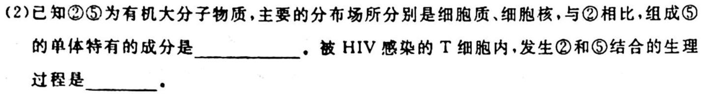 安徽省2023-2024学年同步达标自主练习·七年级第一次生物试卷答案