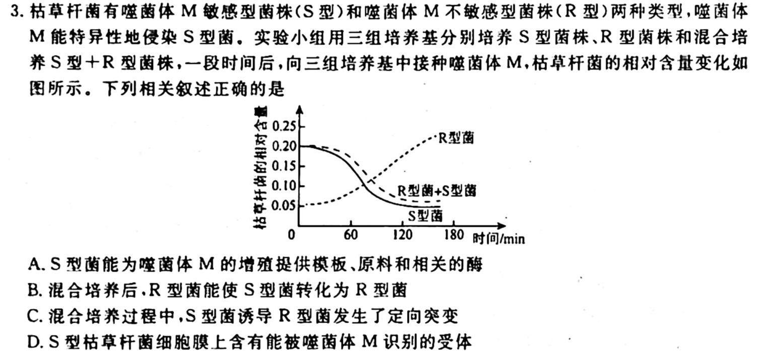 云南省2023-2024学年秋季学期八年级基础巩固卷(一)1生物学试题答案