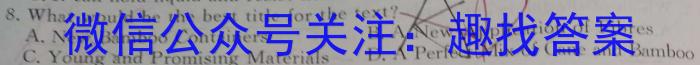 安徽省2023-2024学年耀正优+高二名校阶段检测联考(24004B)英语