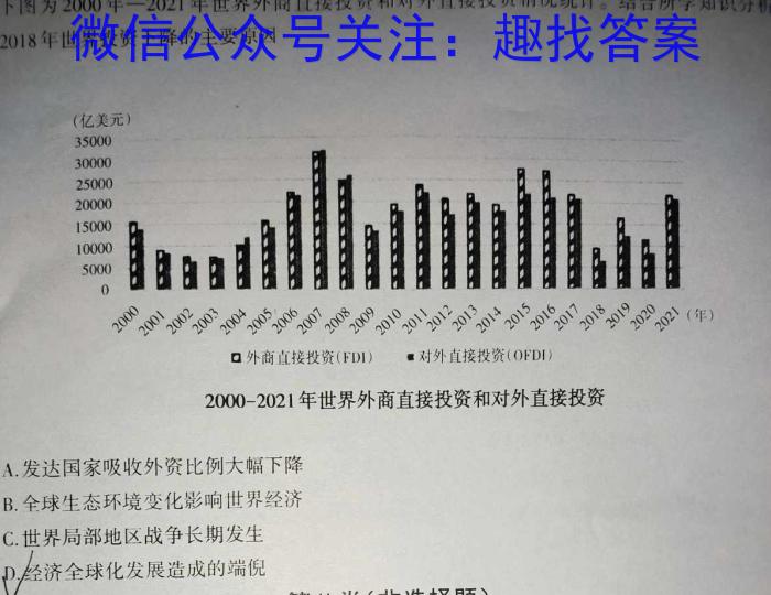 学科网 2024届高三10月大联考(新高考7省联考)(新教材)历史试卷