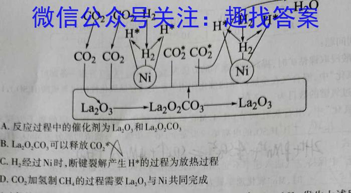 3湖北云学新高考联盟高二年级10月联考化学