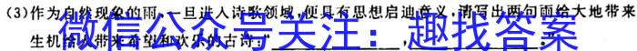 九师联盟·2023-2024学年度江西高一10月教学质量检测/语文