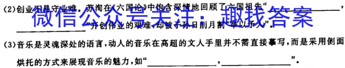 宁波市2023学年第一学期高考模拟考试（11月）语文