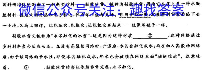 2023-2024学年辽宁省高三考试11月联考(24-131C)语文