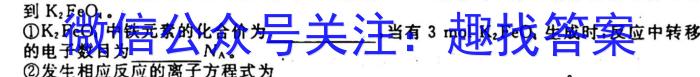 3衡水金卷·广东省2024届高三10月联考化学