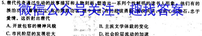 [今日更新]大理州2024届高三年级高中毕业生第一次复习统一检测历史