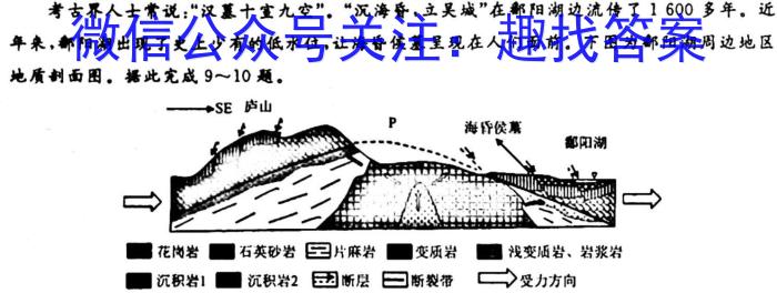 [今日更新]名校联考 2024届高三总复习·月考卷(四)4地理h