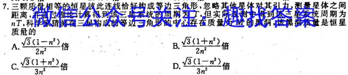 NT教育·2023-2024学年第一学期11月高二阶段测试卷z物理