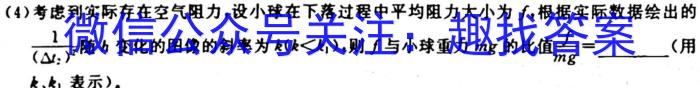 ［贵州大联考］贵州省2024届高三年级上学期10月联考q物理