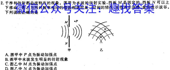 ［山西思而行］山西省2023-2024学年度高三年级上学期10月联考q物理