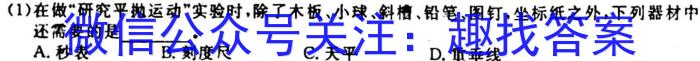 河北省2023~2024学年高三(上)第四次月考(24-91C)物理`