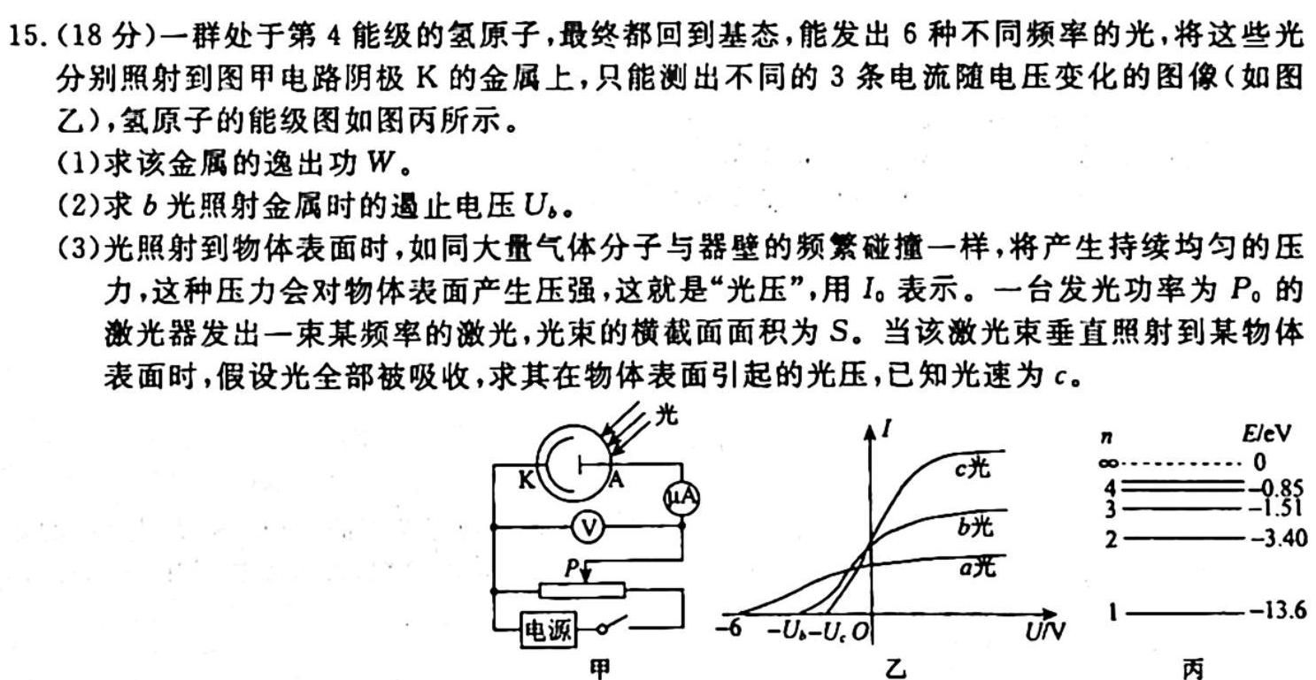 安徽省2023-2024学年度八年级阶段质量检测物理.