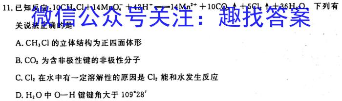 3山东省济南市2023-2024学年上学期高三10月份阶段监测化学