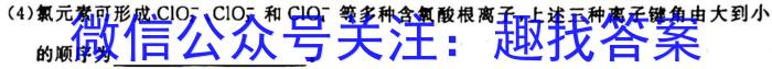 32024年衡水金卷先享题分科综合卷 新教材B(一)化学