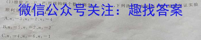 山西省2023~2024学年高二上学期10月月考(242075D)l物理