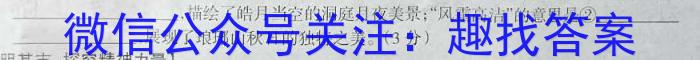 山西省吕梁市2023~2024学年度高三年级阶段性测试(11月)/语文
