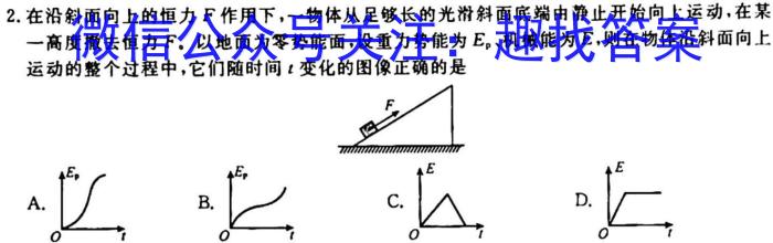 [今日更新]［湖北大联考］湖北省2024届高三10月百校联考.物理