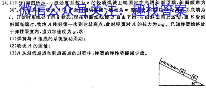 兵团地州学校2023-2024学年高二年级第一学期期中联考z物理