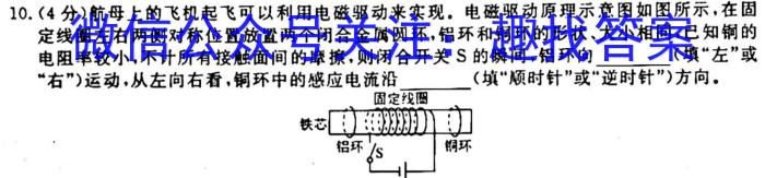 河南省2023-2024学年度七年级第一学期阶段性测试卷(二)l物理