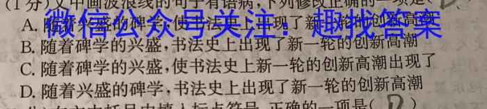 天一大联考 顶尖联盟 2023-2024学年高三秋季期中检测(11月)/语文