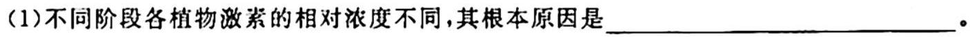 衡中同卷 2023-2024学年度高三一轮复习滚动卷(二)生物学试题答案