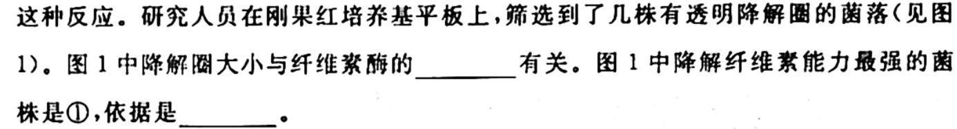 ［辽宁大联考］辽宁省2023-2024学年度高一年级上学期期中联考生物