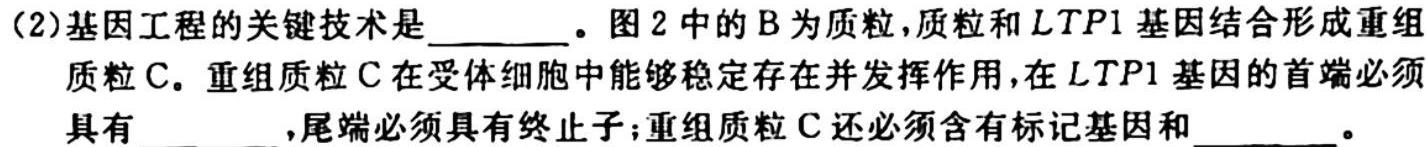 2024届全国名校高三单元检测示范卷(六)生物学试题答案