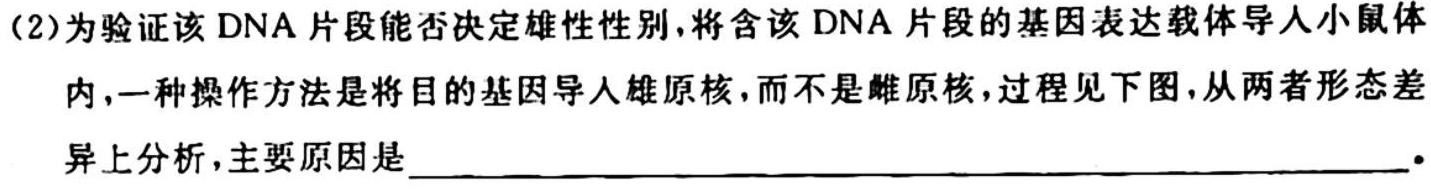 河南省2023-2024学年度八年级第一学期学习评价（1）生物学试题答案