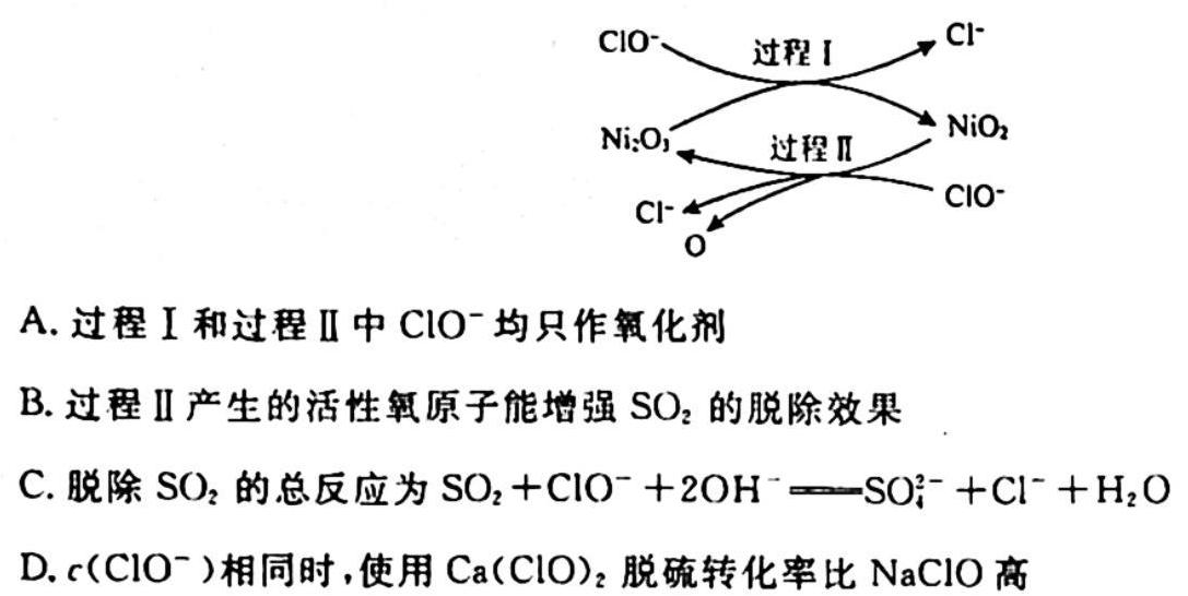 1甘肃省2023~2024学年度高三第一学期第三次月考(24225C)化学试卷答案