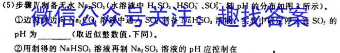 32023-2024学年山东省高一"选科调考"第一次联考(箭头SD)化学