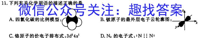 j贵州省六盘水市2024届高三年级第一次阶段性监测(24-62C)化学