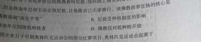 江西省2024届高三11月联考（期中考试）政治s