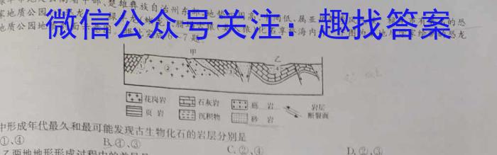 [今日更新][临汾一模]山西省临汾市2024年高考考前适应性训练考试(一)1地理h