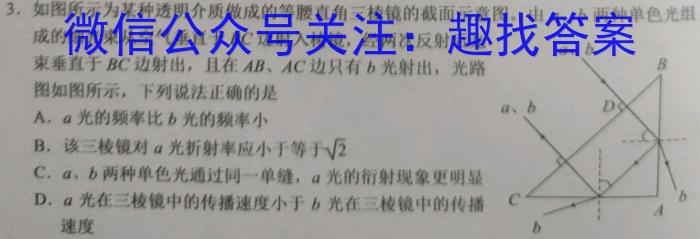 河南省2023-2024学年度八年级第一学期学习评价（1）l物理