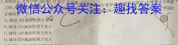 陕西省2024届九年级阶段性检测Kq物理