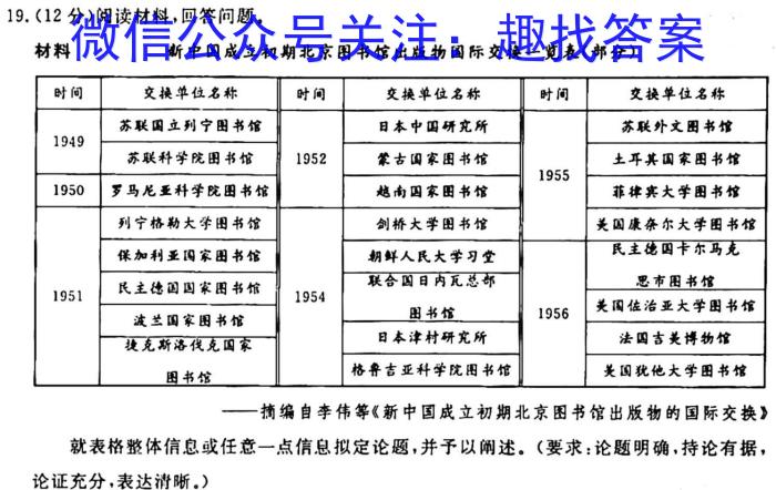 广西省2025届高二年级10月联考历史试卷