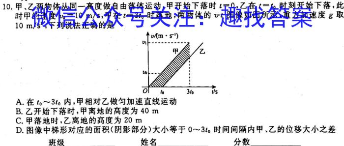 2023-2024九年级第一学期阶段性检测(河南专版)f物理